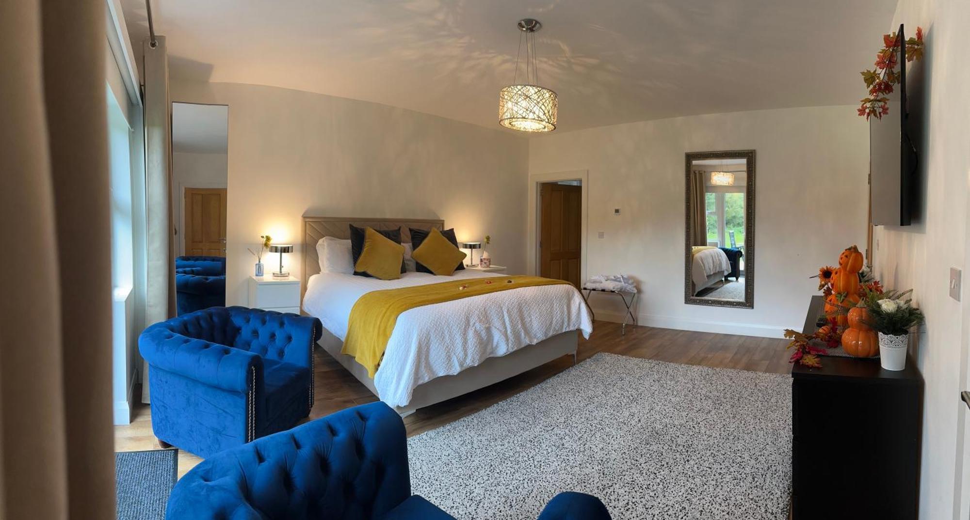 Forest Path Luxury Studio Apartment With Large Bedroom Bathroom And Sauna Sleeps Up To 4 Ballynahinch Eksteriør billede