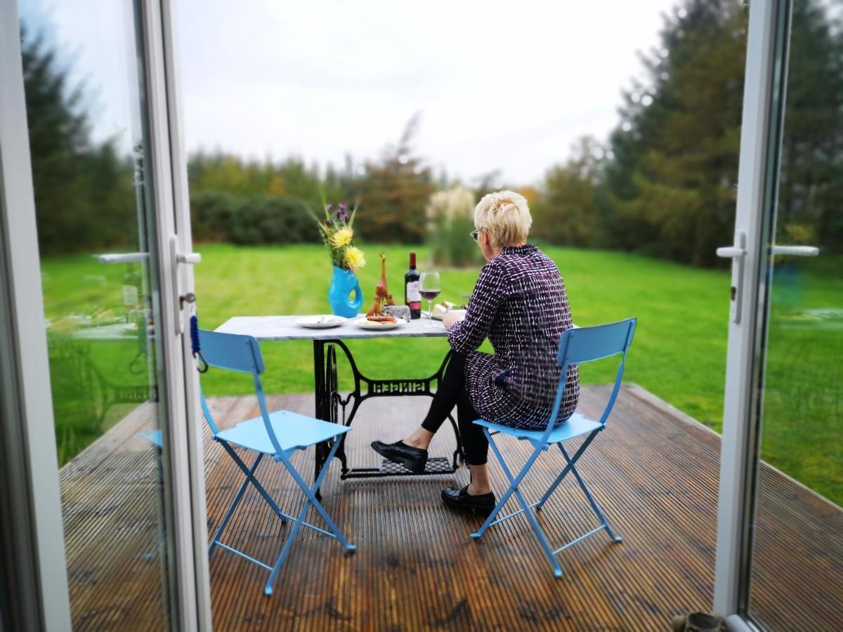 Forest Path Luxury Studio Apartment With Large Bedroom Bathroom And Sauna Sleeps Up To 4 Ballynahinch Eksteriør billede